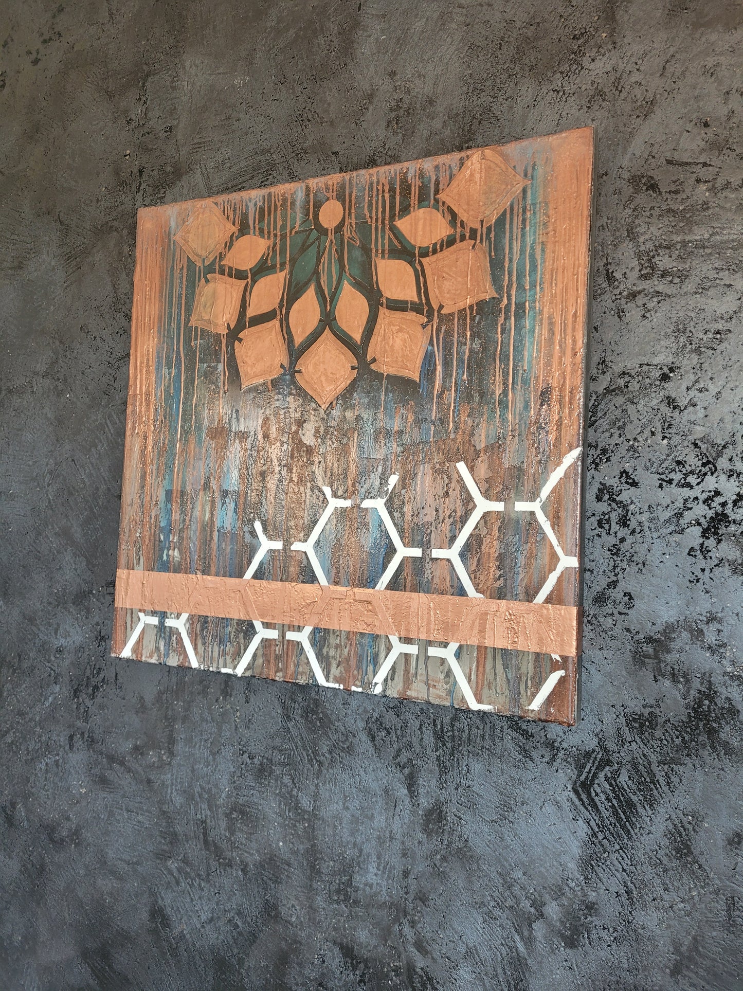 Wandbild "Mandala"