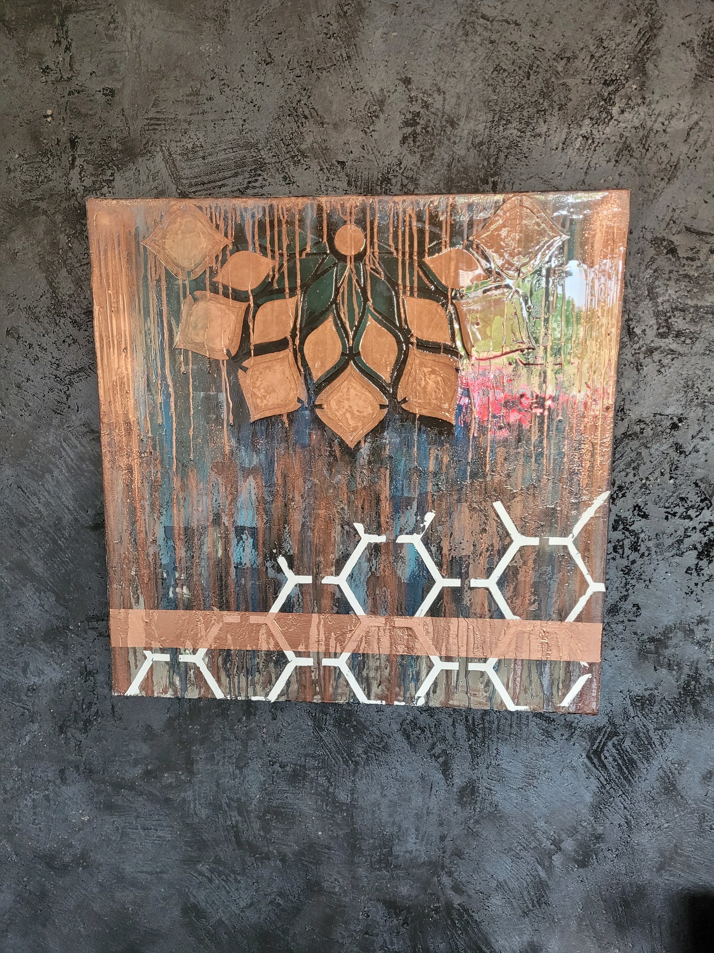 Wandbild "Mandala"